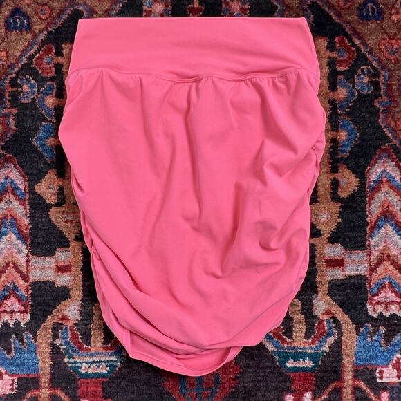 Athleta Transcend Skort Coral Petal Skirt Womens Size Large Workout Casual - Picture 2 of 10